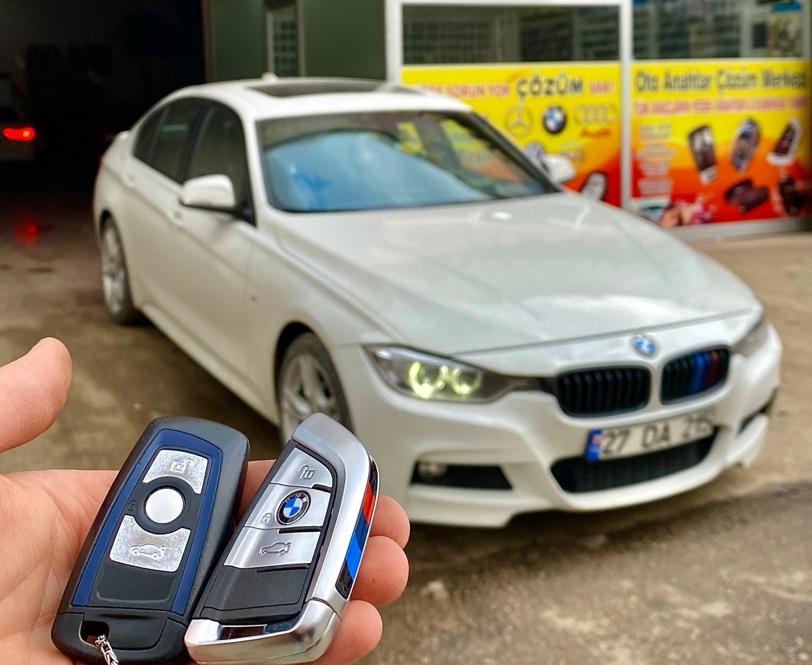 BMW F30 YEDEK ANAHTARI UYGULAMASI