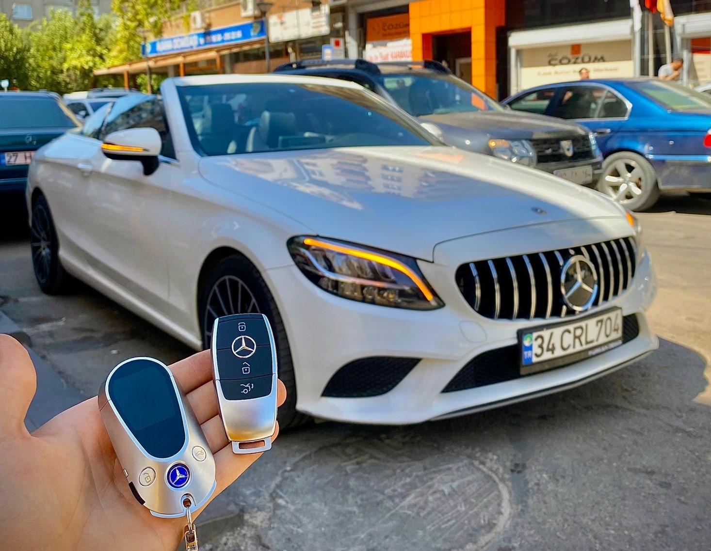 Mercedes Ekranlı Anahtar Dönüşüm Uygulamamız